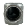 Bridgeport LR-64 Conduit Body 1 1/4-Inch Threaded Rigid 90 Degree Malleable Iron