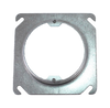 United Mfg Industries 43058 Steel Plaster Ring 4S Square Raised 5/8-Inch 2 3/4-Inch Open Ears 2 3/4-Inch O.C