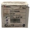 Burndy YAV4CL5BOX Ring Terminal 4 AWG 1-Hole 1/2 Inch Stud Non-Insulated Tin Plated Copper 20/PKG