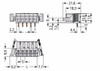 WAGO 722-235/039-000 THT Female Header Angled 5mm Pin spacing 5P