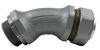Appleton ST-45250 Liqtite Connector 2 1/2 Inch 45 Degree Pwdr Coated Malleable Iron Non-Insulated