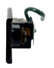 Wiremold 2127G3 Receptacle W/Ground Wire 15A 125V Black