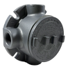 Appleton GRFX75 Junction Unilet 3/4 Inch Pwdr Coated Malleable Iron Flanged Mntg