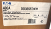 Eaton DD365FDKW Fusible Disconnect 400A 600V 3P 3W NEMA 12/3R Class H Double Door