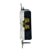Leviton BR20-WS 20A Duplex Receptacle White Commercial Grade Straight Blade Duplex Receptacle