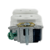 Leviton BR20-WS 20A Duplex Receptacle White Commercial Grade Straight Blade Duplex Receptacle