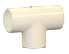 Lesso 401-007 Tee Socket Material: PVC Size: 3/4 Inch Schedule 40