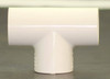 Lesso 401-007 Tee Socket Material: PVC Size: 3/4 Inch Schedule 40