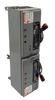 Square D QMB362T21W Fusible Disconnnect 60A-30A 600V 3P 3PH NEMA KS1 Fuse Type R 2 Modules