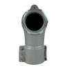 YAGI 856 90 Degree Squeeze Connector 2 Inch Zinc Electroplated Malleable Iron