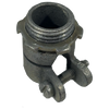 Eaton/Crouse-Hinds 707 3/8" Malleable Squeeze Flex Connector