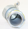 Eaton LT15045 Ground Connector Liquidtight  1 1/2-Inch 45 Degree w/Aluminum Ground Lug Non-Insulated Malleable Iron