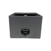 Red Dot 1506216 Electrical Box 1 Gang, Hub Size: 1/2-Inch, 3 Inlets, L: 4.5-Inch, W: 2-Inch, Aluminum, Gray