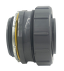 Arlington NMLT200 PVC Straight Liquidtight Connector 2-Inch  UV Rated Plastic Material