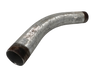 Allied 876786 Rigid Elbow 45 Degree Galvanized Steel 2-Inch Threaded Ends