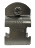 B-Line B2001 Pipe and Conduit Strut Clamp 1/2 Inch TW 3/8 Inch Rigid Steel 10/PKG