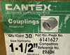 Cantex 6141627 1 1/2 Inch PVC Straight Coupling