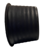 Cantex 5315253 Poly Plug 5 Inch Polyurethane Black Ribbed Side Wall