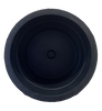 Cantex 5315253 Poly Plug 5 Inch Polyurethane Black Ribbed Side Wall