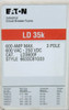 Eaton LD3600F Circuit Breaker 600A 600V 3P w/Thermal Magnetic Trip Unit LT3500T 500A