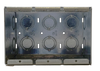 Crouse and Hinds TP692 Masonry Box 3 Gang 1/2-3/4 In KO Steel 5.5 x 3.5 x 3.75