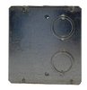 Crouse and Hinds TP692 Masonry Box 3 Gang 1/2-3/4 In KO Steel 5.5 x 3.5 x 3.75