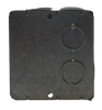 Garvin TB-435-G Masonry Box 4 Gang 1/2-3/4 In KO Gal Steel 3.5 x 7.375 x 3.75