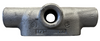 Eaton Crouse-Hinds X17 Condulet 1/2 Inch Form 7 X Shape Feraloy Iron Alloy