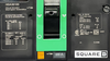 Square D HDA36100 Circuit Breaker | PowerPacT H | 100A | 3-Pole | 600V AC | 14kA | I-Line | Thermal Magnetic w/ VisiTrip Handle