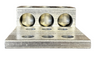 Ilsco T3A2-600N Aluminum Mechanical Lug – Dual Rated, 3-Port, Tin Plated Ilsco T3A2-600N Aluminum Mechanical Lug – Dual Rated, 3-Port, Tin Plated