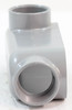 Eaton LR55 Conduit Body Material: Aluminum Diameter: 1-1/2 Inch