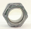 Bridgeport 437-LT2 Connector Material: Zinc Die Cast Diameter: 3 Straight Connector For Use With Metallic and No-Metallic Type B Liquid Tight Conduit