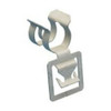 Erico 459 Through Stud Cable/Conduit Clip Material: Spring Steel Diameter: MC/AC Cable Size 14-2 to 12-3