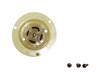 Leviton 2825 Flanged Inlet Locking Receptacle 30A, 227/480V, 30Y GRDG, NEMA L22-30
