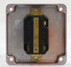 Marinco 306R Locking Receptacle With Orange PLate 30A 250V Receptacle,Locking