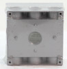 Crouse-Hinds TP7114 Outlet Box Two Gang Wheatherproof, (7) 3/4 Inch Holes, 30.2 CU IN Capacity, Gray