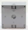 Crouse-Hinds TP7086 Outlet Box Wheatherproof Box with Lugs, (3) 1/2 Inch Holes, 32 CU IN Capacity, Gray