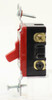 Hubbell CS1223R Toggle Switch 20A 120/277V 3 Way, Specification Grade, For Back and Side Wiring