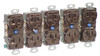 Arrow Hart AH8300B Duplex Receptacle 20A 125V Back and Side Wire, Brown
