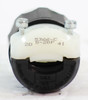 Leviton 5366-C Grounding Plug 2 Pole, 3 Wire, Straight Blade, Black