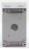 Crouse-Hinds TP7042 Outlet Box One Gang Weatherproof, (5) 1/2 Inch holes, 18.3 CU IN Capacity, Gray