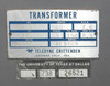 Teledyne Crittenden AE3469 Voltage Transformer 7.6KVA Primary: 208 Secondary: 220 3 Phase 60HZ