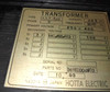 Hotta Electric D49HE004970 60kVA Transformer 200/480V Primary, 190/200/210V Secondary, 50/60Hz, 3 Phase, 165A