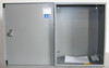 Wiegmann N1C162008LP Hinged Door Wall-Mount Enclosure NEMA: 1 D: 8 5/8 Inches H: 20 Inches W: 16 Inches