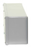 Hoffman E16SPBXVM | 16-Hole Extra-Deep Wall-Mount Pushbutton Enclosure | NEMA 12/IP65 | ANSI 61 Gray