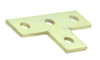 Unistrut P1031 Tee Flat Plate 4 Hole