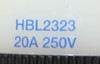 Hubbell HB2323 Plug 20A 250V EMERSON SDN 40-24-480C Power Supply 40A 24V Input: 380-480 AC