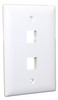 Legrand WP3402-WH 2 Port Wall Plate White
