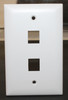 Legrand WP3402-WH 2 Port Wall Plate White