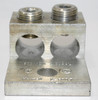 Brumall 2-600T Aluminum Mechanical lug 600MCM-2 2 Ports 1-Hole